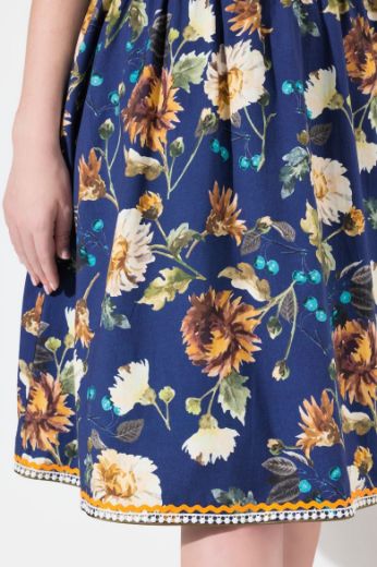 Moda za polnejše Suknja cvijetnog uzorka plus velikost, xxl, Ulla Popken in Johann Popken (JP1880)