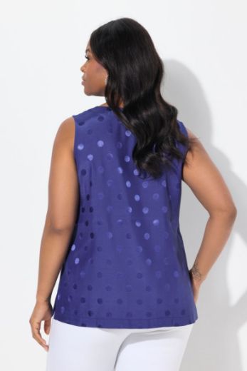 Moda za polnejše Bluza bez rukava V izreza plus velikost, xxl, Ulla Popken in Johann Popken (JP1880)
