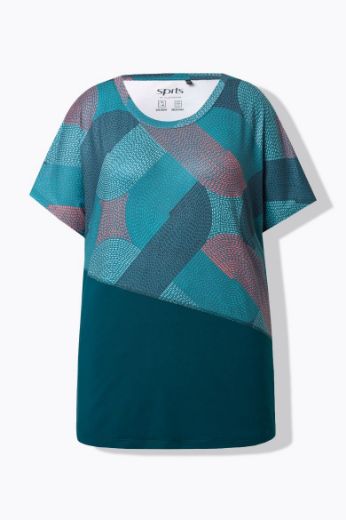 Moda za polnejše Majica kratkih rukava okruglog izreza plus velikost, xxl, Ulla Popken in Johann Popken (JP1880)