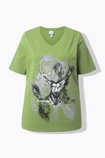 Moda za polnejše Majica kratkih rukava plus velikost, xxl, Ulla Popken in Johann Popken (JP1880)