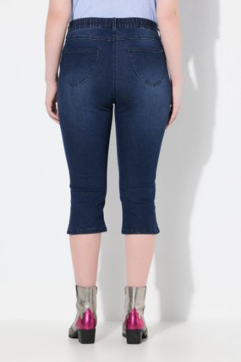 Moda za polnejše Traperice Capri plus velikost, xxl, Ulla Popken in Johann Popken (JP1880)
