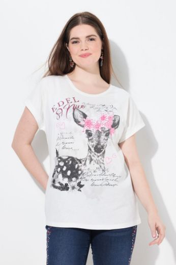 Moda za polnejše Majica kratkih rukava okruglog ovratnika plus velikost, xxl, Ulla Popken in Johann Popken (JP1880)