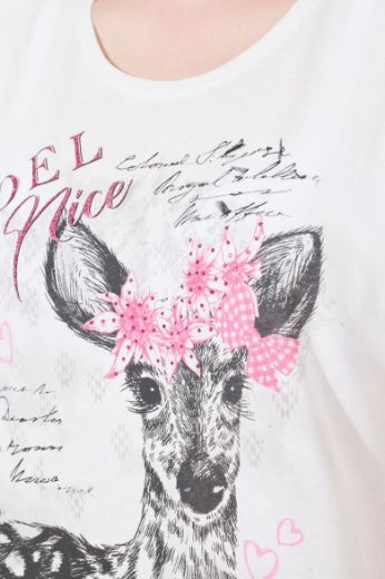Moda za polnejše Majica kratkih rukava okruglog ovratnika plus velikost, xxl, Ulla Popken in Johann Popken (JP1880)