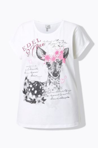 Moda za polnejše Majica kratkih rukava okruglog ovratnika plus velikost, xxl, Ulla Popken in Johann Popken (JP1880)