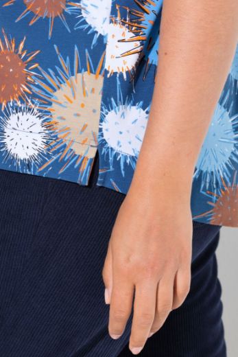 Moda za polnejše Majica kratkih rukava okruglog ovratnika plus velikost, xxl, Ulla Popken in Johann Popken (JP1880)