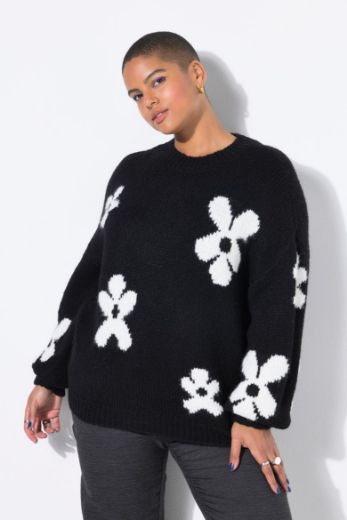 Moda za polnejše Pulover dugih rukava plus velikost, xxl, Ulla Popken in Johann Popken (JP1880)