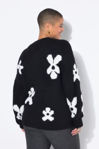 Moda za polnejše Pulover dugih rukava plus velikost, xxl, Ulla Popken in Johann Popken (JP1880)