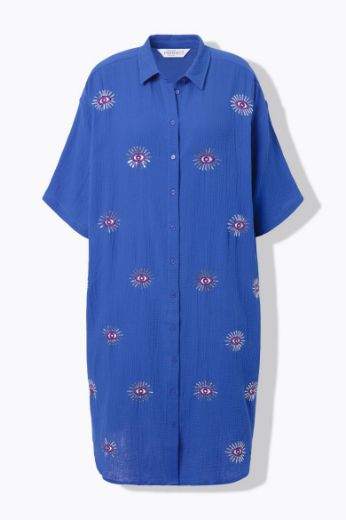Moda za polnejše Haljina midi 3/4 rukava plus velikost, xxl, Ulla Popken in Johann Popken (JP1880)