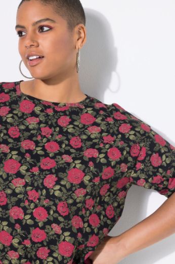 Moda za polnejše Majica kratkih rukava plus velikost, xxl, Ulla Popken in Johann Popken (JP1880)