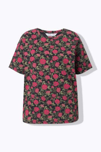 Moda za polnejše Majica kratkih rukava plus velikost, xxl, Ulla Popken in Johann Popken (JP1880)