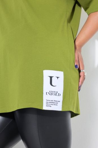 Moda za polnejše Majica kratkih rukava šireg kroja plus velikost, xxl, Ulla Popken in Johann Popken (JP1880)