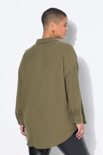 Moda za polnejše Bluza dugih rukava s motivom oka plus velikost, xxl, Ulla Popken in Johann Popken (JP1880)