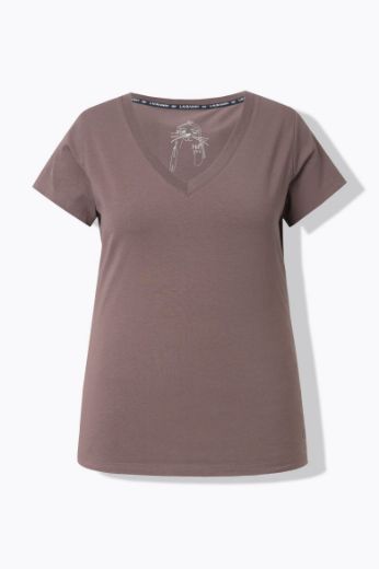 Moda za polnejše Majica sa v izrezom i kratkih rukava plus velikost, xxl, Ulla Popken in Johann Popken (JP1880)