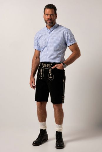 Moda za polnejše Košulja kratkih rukava karirana plus velikost, xxl, Ulla Popken in Johann Popken (JP1880)