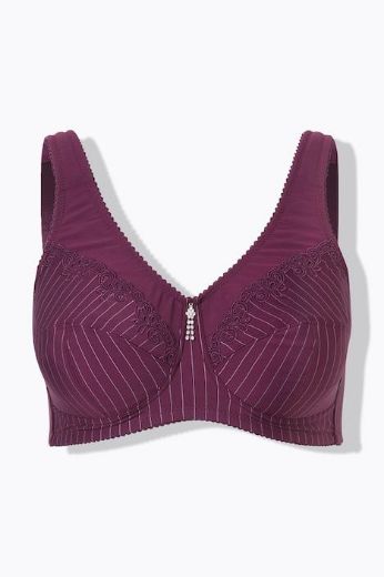 Moda za polnejše Grudnjak s kristalnim privjeskom plus velikost, xxl, Ulla Popken in Johann Popken (JP1880)