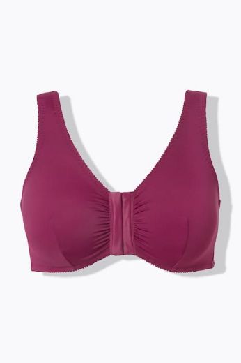 Moda za polnejše Grudnjak s prednjim kopčanjem plus velikost, xxl, Ulla Popken in Johann Popken (JP1880)