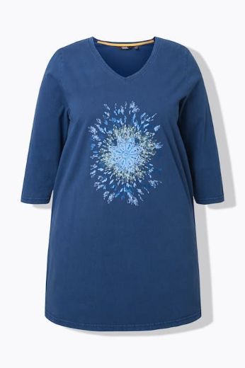 Moda za polnejše Majica 3/4 rukava dužeg A kroja plus velikost, xxl, Ulla Popken in Johann Popken (JP1880)