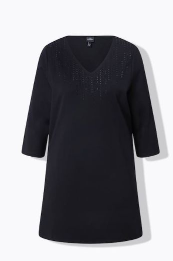 Moda za polnejše Majica 3/4 rukava dužeg kroja plus velikost, xxl, Ulla Popken in Johann Popken (JP1880)