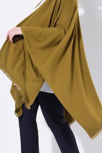 Moda za polnejše Pončo plus velikost, xxl, Ulla Popken in Johann Popken (JP1880)