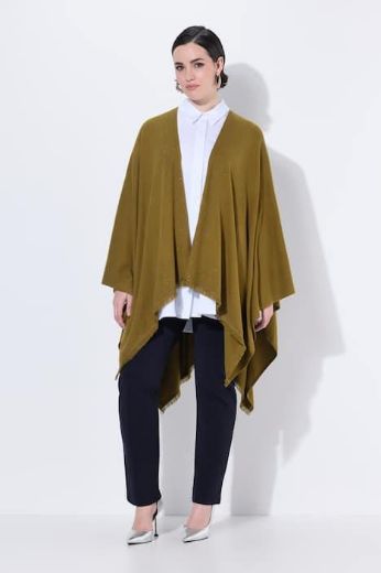 Moda za polnejše Pončo plus velikost, xxl, Ulla Popken in Johann Popken (JP1880)
