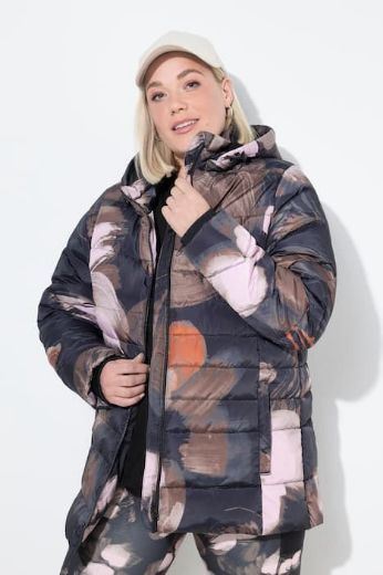 Moda za polnejše Jakna prošivena s kapuljačom plus velikost, xxl, Ulla Popken in Johann Popken (JP1880)