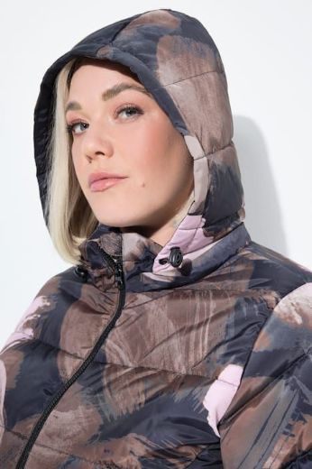 Moda za polnejše Jakna prošivena s kapuljačom plus velikost, xxl, Ulla Popken in Johann Popken (JP1880)