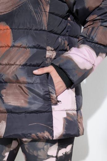 Moda za polnejše Jakna prošivena s kapuljačom plus velikost, xxl, Ulla Popken in Johann Popken (JP1880)