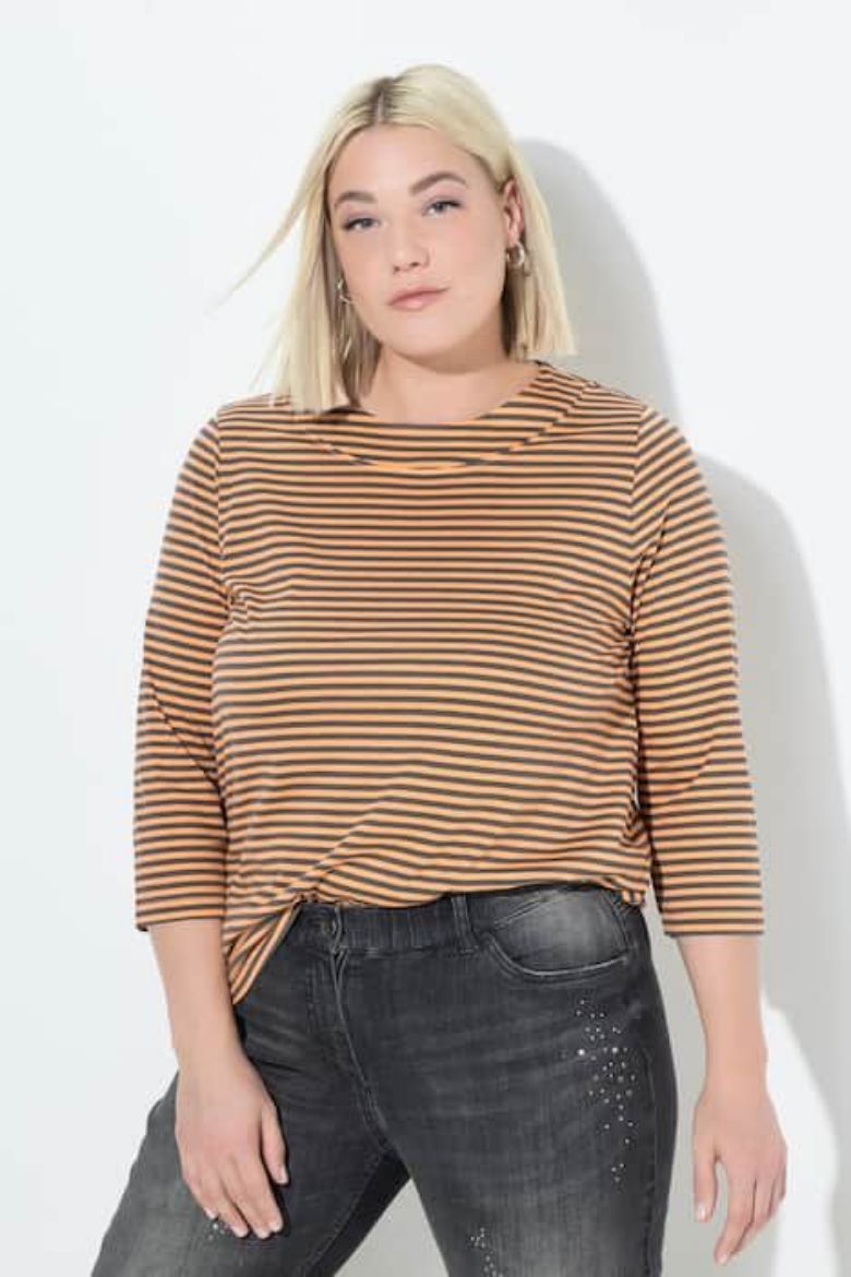 Moda za polnejše Majica 3/4 rukava plus velikost, xxl, Ulla Popken in Johann Popken (JP1880)