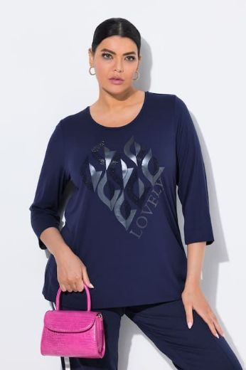 Moda za polnejše Majica 3/4 rukava plus velikost, xxl, Ulla Popken in Johann Popken (JP1880)