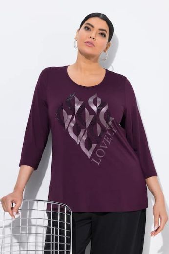 Moda za polnejše Majica 3/4 rukava plus velikost, xxl, Ulla Popken in Johann Popken (JP1880)