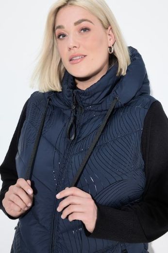Moda za polnejše Prsluk prošiveni s kapuljačom plus velikost, xxl, Ulla Popken in Johann Popken (JP1880)