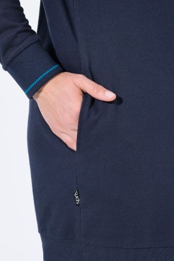 Moda za polnejše Majica dugih rukava s patentnim zatvaračem i kapuljačom plus velikost, xxl, Ulla Popken in Johann Popken (JP1880)