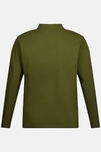 Moda za polnejše Majica Polo dugi rukavi plus velikost, xxl, Ulla Popken in Johann Popken (JP1880)