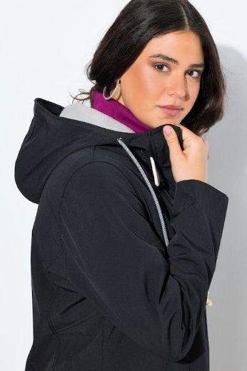 Moda za polnejše Jakna vodootporna s kapuljačom plus velikost, xxl, Ulla Popken in Johann Popken (JP1880)
