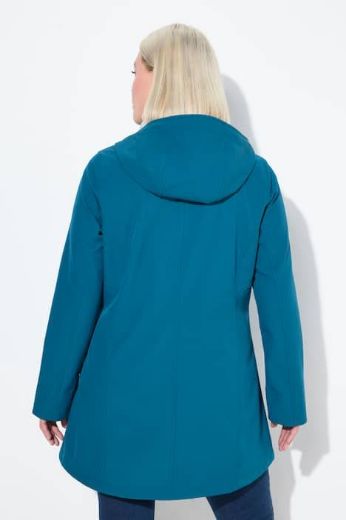Moda za polnejše Jakna vodootporna s kapuljačom plus velikost, xxl, Ulla Popken in Johann Popken (JP1880)