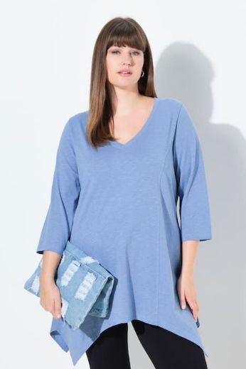 Moda za polnejše Majica A kroja asimetrična plus velikost, xxl, Ulla Popken in Johann Popken (JP1880)