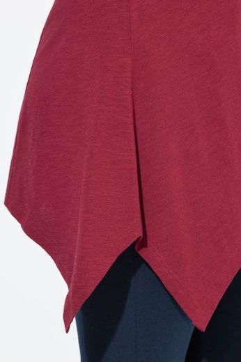 Moda za polnejše Majica A kroja asimetrična plus velikost, xxl, Ulla Popken in Johann Popken (JP1880)
