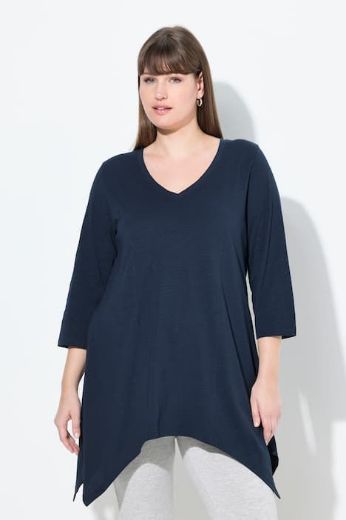 Moda za polnejše Majica A kroja asimetrična plus velikost, xxl, Ulla Popken in Johann Popken (JP1880)