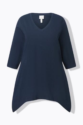 Moda za polnejše Majica A kroja asimetrična plus velikost, xxl, Ulla Popken in Johann Popken (JP1880)