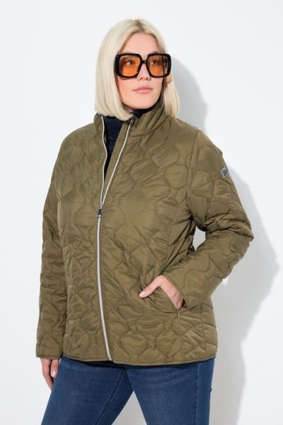 Slika Jakna lagana štepana s povišrenim ovratnikom