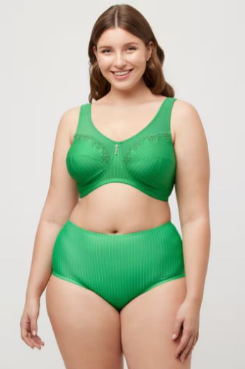 Moda za polnejše Grudnjak s kristalnim privjeskom plus velikost, xxl, Ulla Popken in Johann Popken (JP1880)