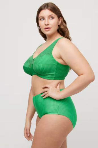 Moda za polnejše Grudnjak s kristalnim privjeskom plus velikost, xxl, Ulla Popken in Johann Popken (JP1880)