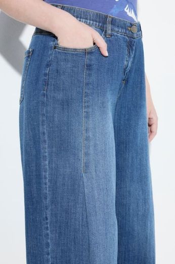 Moda za polnejše Traperice širokih nogavica plus velikost, xxl, Ulla Popken in Johann Popken (JP1880)