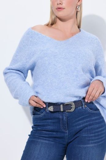Moda za polnejše Remen kožni plus velikost, xxl, Ulla Popken in Johann Popken (JP1880)