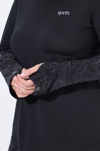 Moda za polnejše Majica dugih rukava plus velikost, xxl, Ulla Popken in Johann Popken (JP1880)