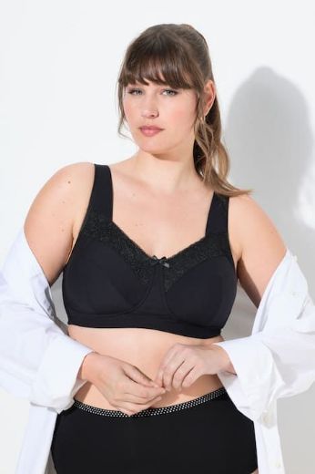 Moda za polnejše Grudnjak bez žice plus velikost, xxl, Ulla Popken in Johann Popken (JP1880)