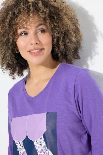 Moda za polnejše Majica 3/4 rukava plus velikost, xxl, Ulla Popken in Johann Popken (JP1880)