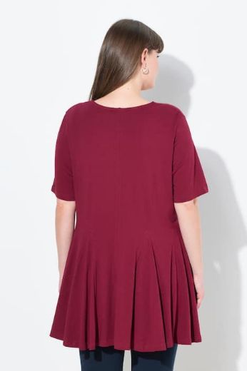 Moda za polnejše Tunika kratkih rukava A kroja plus velikost, xxl, Ulla Popken in Johann Popken (JP1880)