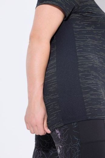 Moda za polnejše Majica kratkih rukava V ovratnika plus velikost, xxl, Ulla Popken in Johann Popken (JP1880)