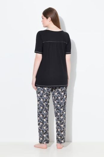 Moda za polnejše Pidžama dvodijelna kratkih rukava i dugih nogavica plus velikost, xxl, Ulla Popken in Johann Popken (JP1880)